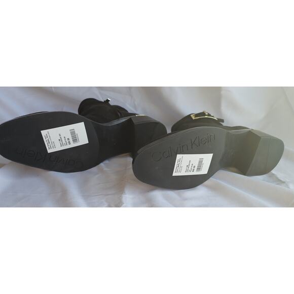 Calvin Klein Women's Jallis Block Heel Dress Booties - Picture 5 of 5